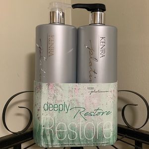 KENDRA PLATINUM RESTORATIVE SHAMPOO AND CONDITIONER
